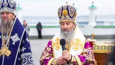 His Beatitude addresses believers: Pray so that brethren remain in Lavra