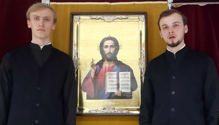 Students of the Orthodox Theological Academy in Warsaw. Photo: screenshot from the Mir YouTube channel