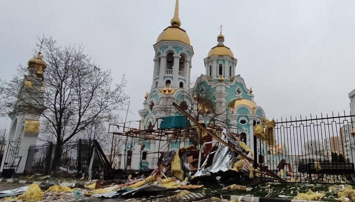 Храм Преображення Господнього Харківської єпархії УПЦ. Фото: facebook.com/eparchia.kharkov.ua/