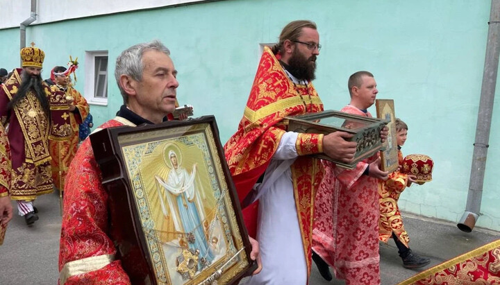 Всеукраинский крестный ход военного духовенства УПЦ. Фото: news.church.ua