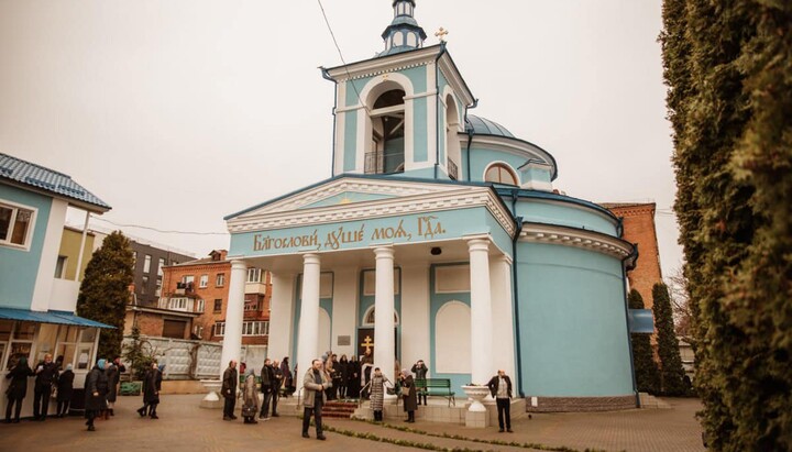 Храм УПЦ на честь Різдва Пресвятої Богородиці (м. Хмельницький). Фото: сторінка Хмельницької єпархії у Facebook