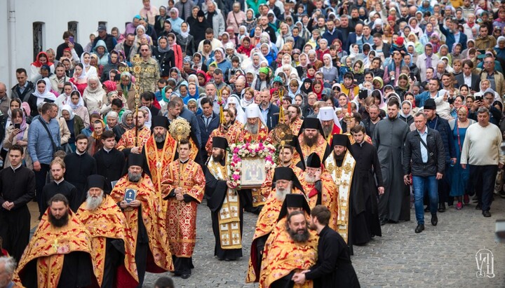 Блаженніший очолив літургію в Лаврі в день пам'яті преподобного Феодосія