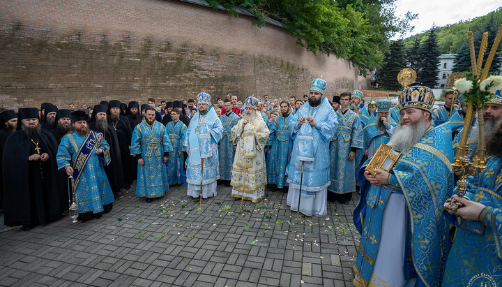 Торжества в Святогорской лавре. Фото: svlavra.church.ua