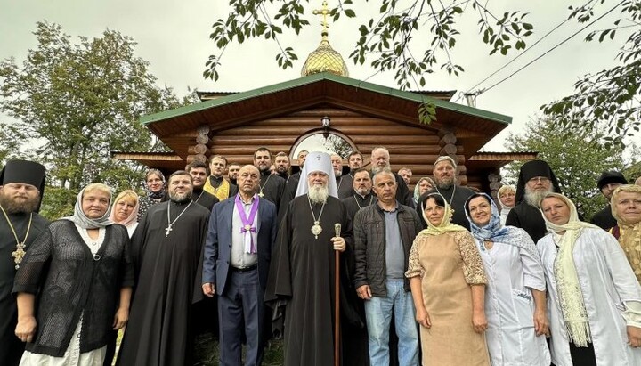 На Закарпатті освятили нову каплицю УПЦ. Фото: m-church.org.ua