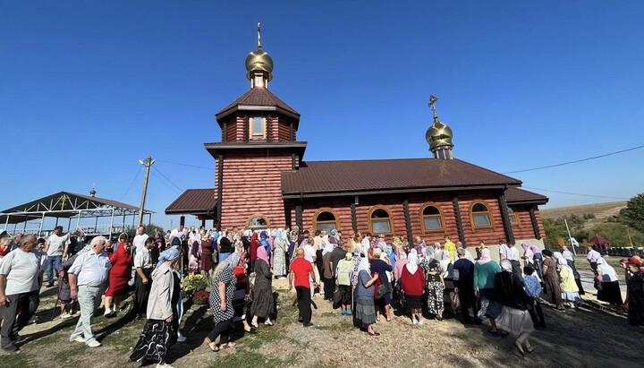 Крестовоздвиженский храм в Долине крестов. Фото: facebook.com/eparchia.mog.pod