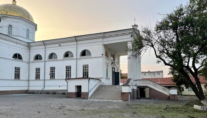 The Holy Spirit Cathedral of the UOC in Kherson. Photo: news.church.ua