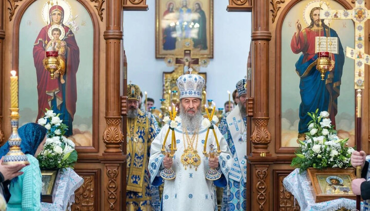 Предстоятель УПЦ Блаженнейший Митрополит Онуфрий. Фото: news.church.ua