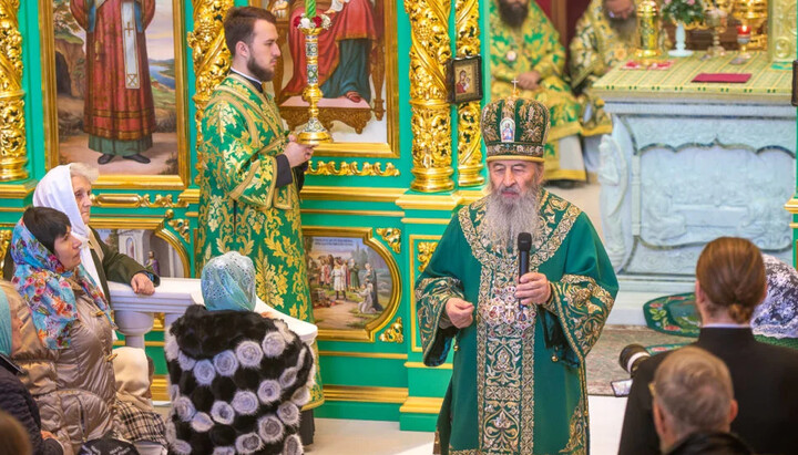 Блаженніший Митрополит Київський та всієї України Онуфрій. Фото: news.church.ua