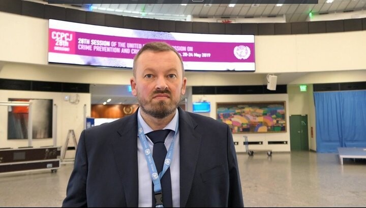 Head of the human rights organization Public Advocacy Oleg Denisov. Photo: pravua.info