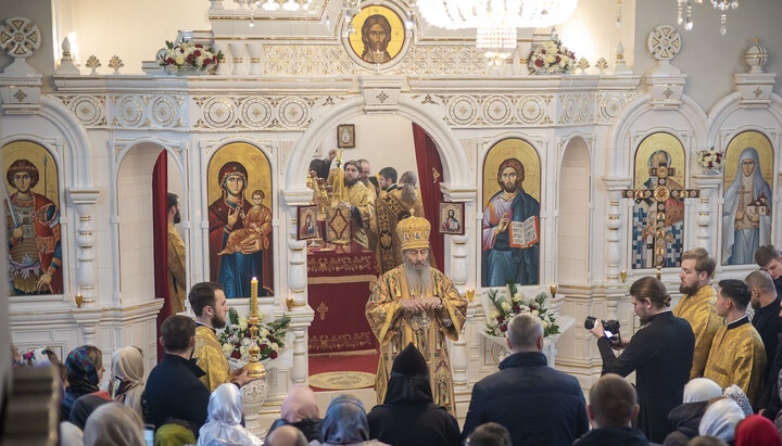 Metropolitan Onuphry. Photo: screenshot from the YouTube channel of the Ukrainian Orthodox Church