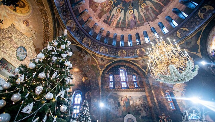 Святкування Різдва у Києво-Печерській лаврі. Фото: Правлайф