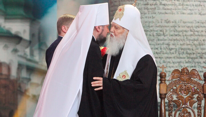 Filaret speră că Epifaniе va muri mai devreme. Imagine: ''Adevărul ucrainean''