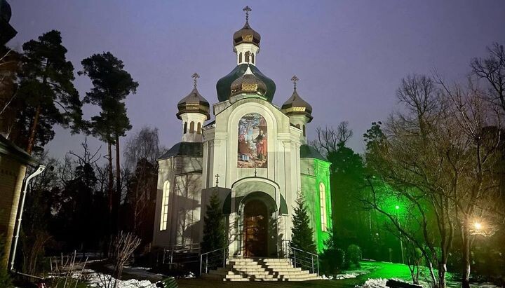 Храм в честь св. апостолов Петра и Павла в Буче. Фото: страница епископа Гостомельского Аркадия в Facebook 