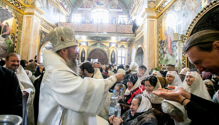 Хрещення Господнє у Києво-Печерській лаврі. Фото: СПЖ