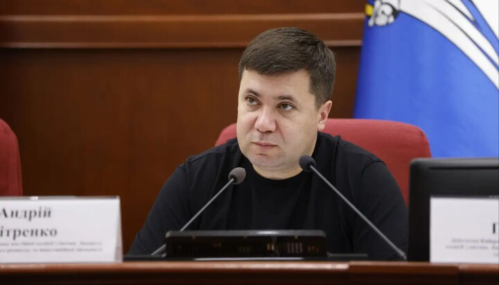 Deputatul consiliului local de Kiev Andrei Vitrenko. Imagine: sluga-narodu.com