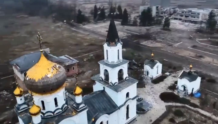 St Mary Magdalene’s Church in Avdiivka. Photo: 