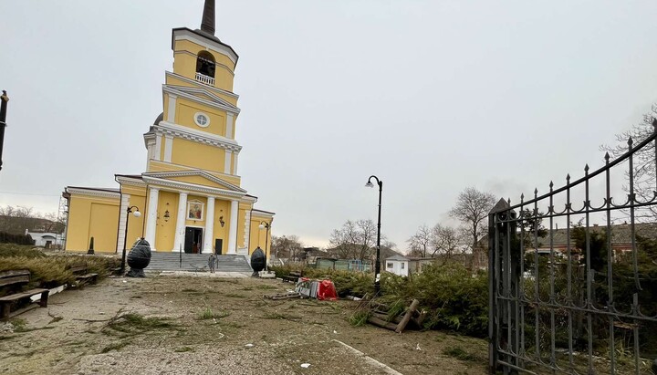 Успенский собор УПЦ в Херсоне. Фото: Херсонской епархии