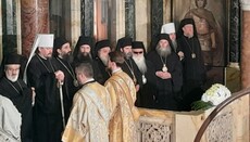 Dumenko a venit la înmormântarea Patriarhului Bulgar Neofit