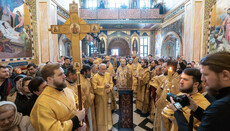 Primate of UOC prays for the repose of Bulgarian Patriarch