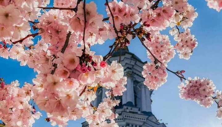 Kyiv-Pechersk Lavra. Spring 2024. Photo: capital's telegram channels