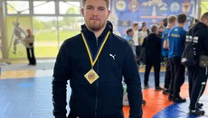 На Закарпатье иподиакон УПЦ стал чемпионом Украины по греко-римской борьбе