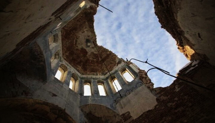 A ruined temple. Photo: wikimapia.org