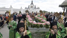 В Почаевской лавре отпраздновали день памяти преподобного Амфилохия