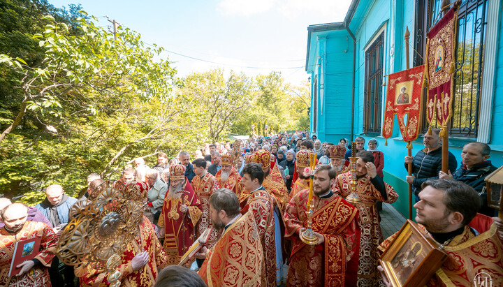 Престольне свято Макаріївської громади УПЦ у Києві. Фото: news.church.ua