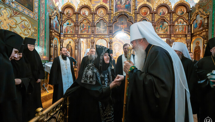 Митрополит усієї Америки і Канади Тихон у Кременецькому монастирі. Фото: news.church.ua