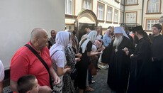 The visit of OCA Primate comes to end in Chernivtsi