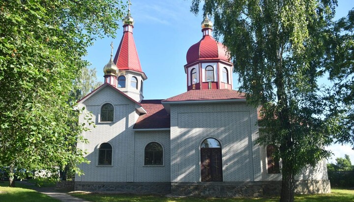 Храм у Вільшанці. Фото: Житомирська єпархія