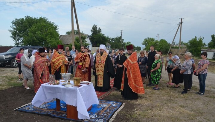 Освячення каплиці. Фото: Вознесенська єпархія