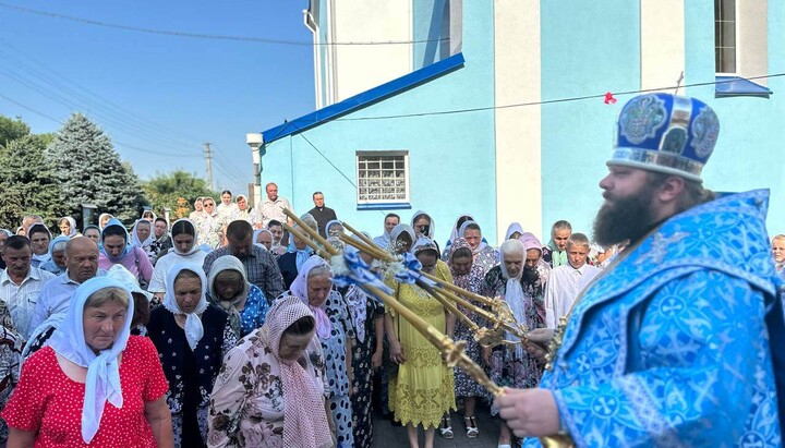 Свято у Гощанському монастирі. Фото: Рівненська єпархія