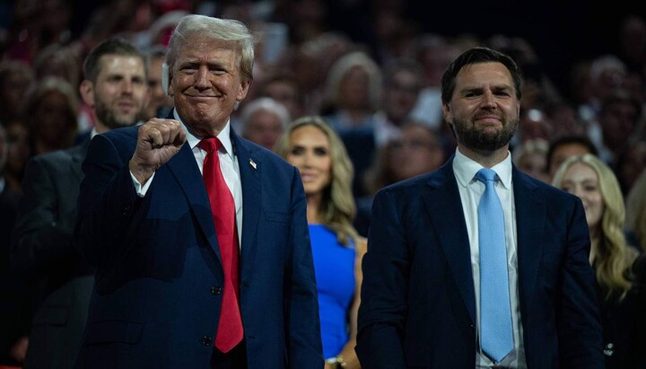 Donald Trump and J.D. Vance. Photo: t.me/dmytrukartem