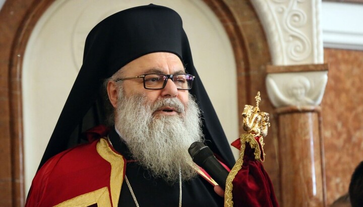 Preafericitul Patriarh Ioan al X-lea al Antiohiei și al întregului Orient. Imagine: gdb.rferl.org