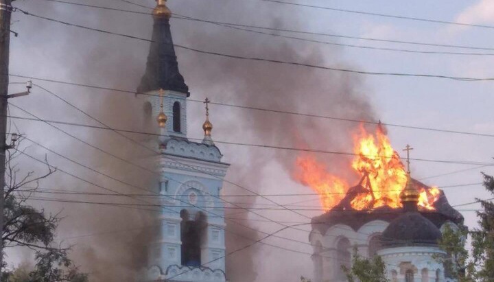 Храм в честь Рождества Пресвятой Богородицы в поселке Новоэкономическое Донецкой области. Фото: Покровское викариатство