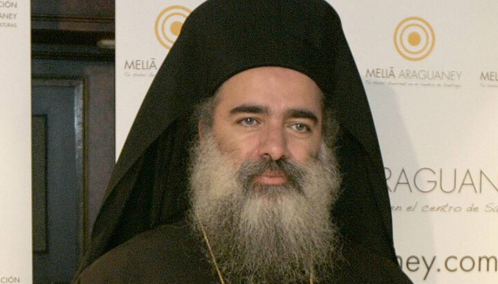 Archbishop Theodosios Hanna of Sebastia (Jerusalem Orthodox Church, Palestine). Photo: traditia