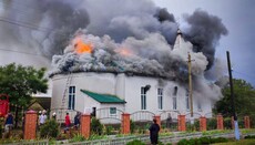 На Одещині вдруге за тиждень блискавка вдарила до церкви УПЦ