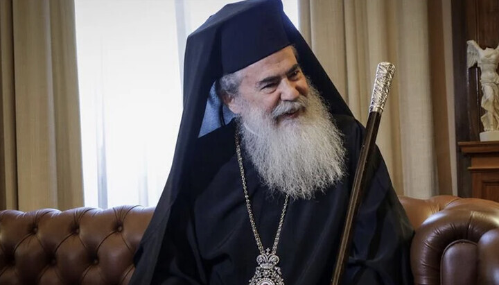 Patriarch of Jerusalem supports persecuted hierarchs of UOC