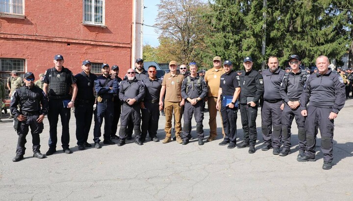 Israeli police officers in Uman. Photo: t.me/ambassador_brodsky