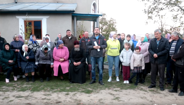 Приход УПЦ в честь Успения Пресвятой Богородицы села Васильевка. Фото: Скриншот видео Черновикой епархии 