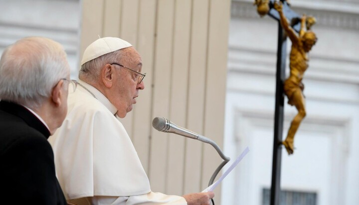 Папа Франциск на площади Святого Петра в Ватикане. 20.11.2024г. Фото: Vatican Media