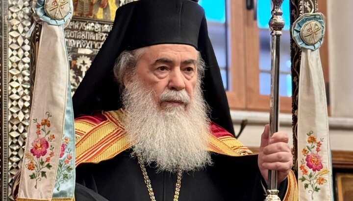 Patriarch Theophilos of Jerusalem. Photo: the website of the Jerusalem Church