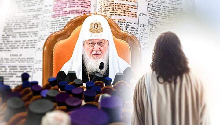 Patriarch Kirill rebuked a priest who criticized the ROC for its excessive focus on patriotism. Photo: UOJ