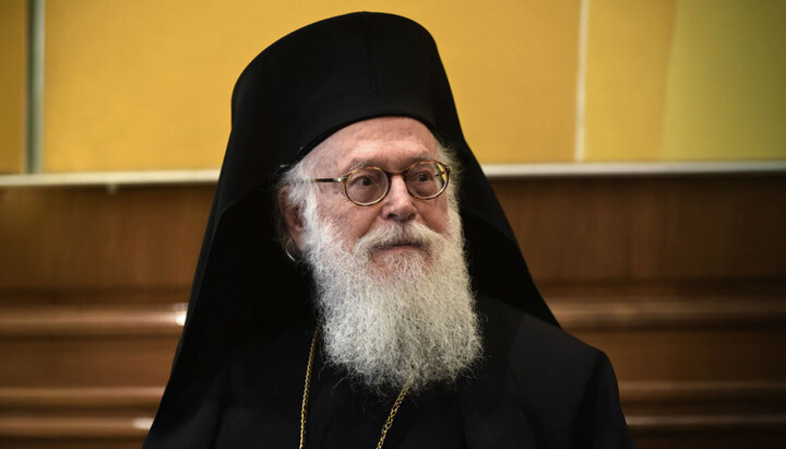 Archbishop Anastasios. Photo: protothema