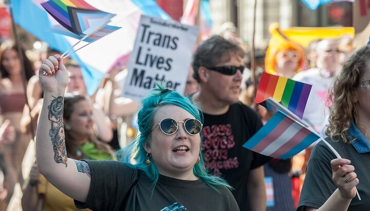 Тrans Pride в Лондоне. Фото: dailymail