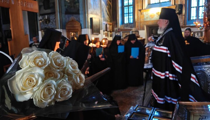 Чернецький постриг у Борисо-Глібському монастирі УПЦ. Фото: Ізюмська єпархія