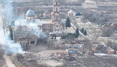 St Nicholas Monastery of UOC in Myropol affected by Russian shelling