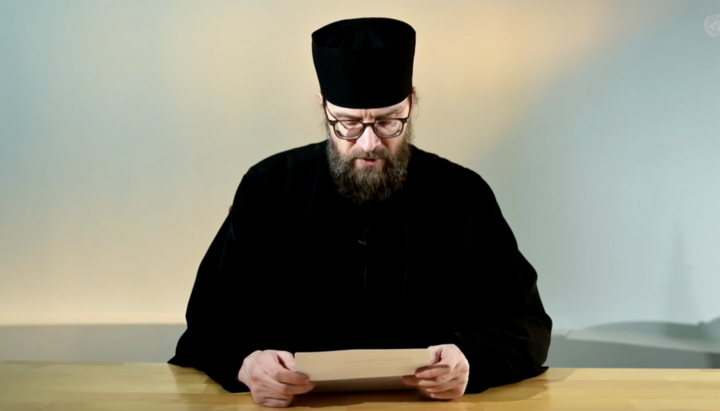 Bishop Daniil speaking at the UN. Photo: UN website