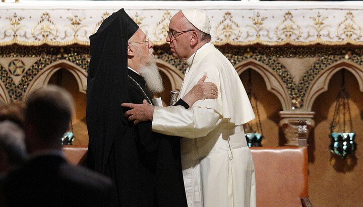 Patriarch Bartholomew and Pope Francis. Photo: The Catholic Sun